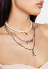 Don't Call Me Baby Layered Choker