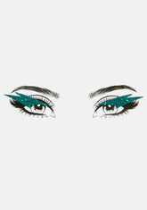 Emerald Lightning Strikes Eye Decoration Set