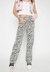 Totally Untamed Straight Leg Jeans