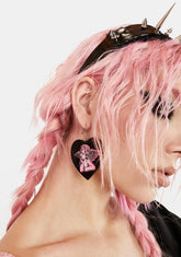 Memories Of Heaven Heart Earrings