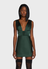 Emerald Tonight's A Celebration Mini Dress