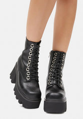 Run To You Platform Ankle Boots