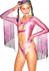 Amplified Mind Fringe Bodysuit