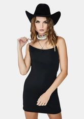 Midnight Heard It Before Mini Dress