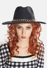 Takin' Names Felt Wide Brim Hat