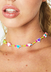 Must Be Love Beaded Choker