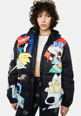 X Nickelodeon Puffer Jacket
