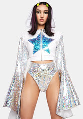 Cowgirl Star Zip-Up Hoodie