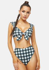 Remember This Forever Gingham Bikini Set