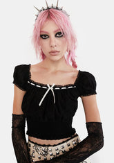 Keep Your Secrets Crop Top