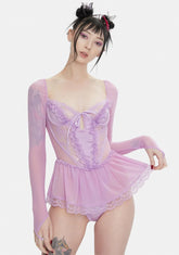 Spoiled But Not Rotten Long Sleeve Teddy