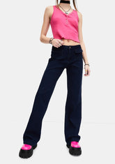 Time To Pretend Low Rise Jeans