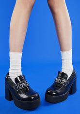 There She Goes Platform Loafers