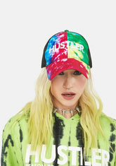 x Hustler Tie Dye Bow Hat