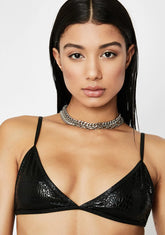 Oil Snake Valter Bikini Top