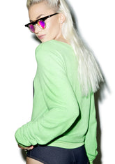 I Come In Peace Baggy Beach Jumper