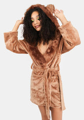 Have No Fear Fuzzy Lion Robe