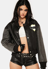 Stud Bomber Jacket