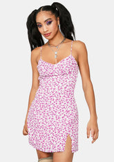 Spring Rush Floral Mini Dress