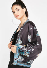 Spill The Tea Bomber Jacket