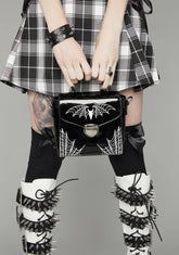 Onyx Bittersweet Spider Bites Crossbody Purse