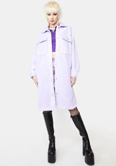 Lift Me Up Sherpa Shirt Jacket