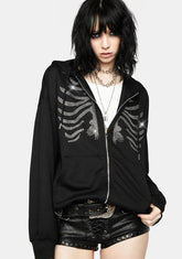 Dark Part Of Me Zip Up Hoodie