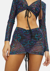 Rave Religion Mesh Skirt