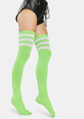 Atomic Rack 'Em Up Athletic Thigh Highs