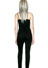 Hideaway Split Knee Jumpsuit