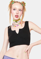 Night Way Back When Cropped Tank