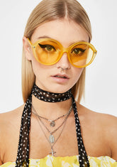 Bodak Mz. Magoo Circle Sunglasses