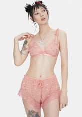 Sweet Dreamer Polka Dot Bra Set