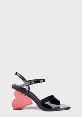 Tragic Crushed Romance Heart Heels