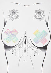 Smarties Party Cross Pasties