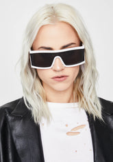 Saintly Scarlet Starlet Shield Sunglasses