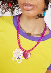 Love That Blooms Layered Chain Necklace