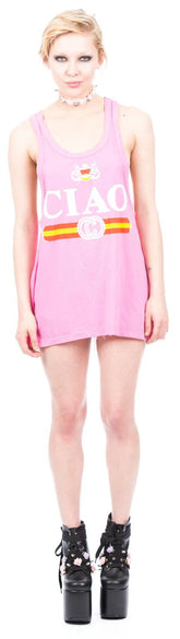 Ciao Racerback Tank Tunic