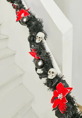 Silent Night Skull Garland
