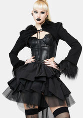 Under The Moon Shrug Top