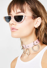 Sweet Crystal Vizion Half Sunglasses