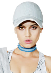 Destroyed Denim Dat Hat
