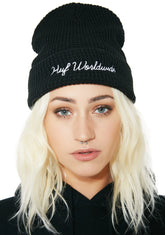 Worldwide Waffle Knit Beanie