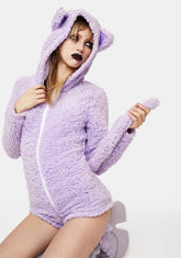 She's Purrfect Hooded Romper