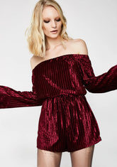 Matchmaker Velvet Romper