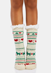 Winter Cheer Crew Socks
