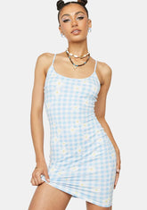 Cornflower Get Your Fix Mini Dress