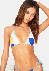 Abstract Pami Bikini Top