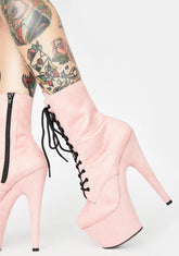 Light Pink Adore-1020FS Platform Heels