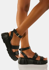 Fair Fighter Platform Sandals